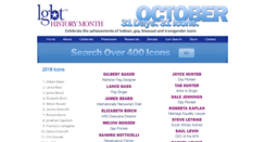 Desktop Screenshot of lgbthistorymonth.com